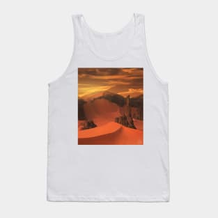 Sunset in the Red Desert Sands Gift For family &amp; Best Frend Tank Top